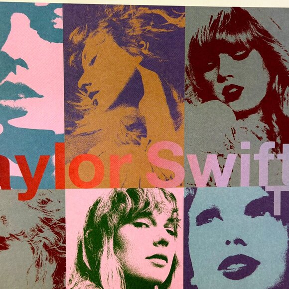 Taylor Swift The Eras Tour VIP 4-Print Set Pop Art Posters Complete w/Envelope - Picture 10 of 13